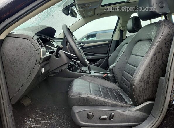 3VWC57BU9MM025339 2021 VOLKSWAGEN JETTA Black წინა სალონის ხედი