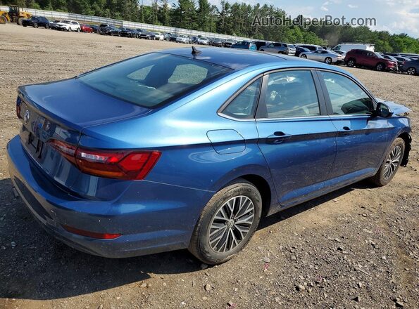 3VWC57BUXKM099348 2019 VOLKSWAGEN JETTA Blue Tył prawy