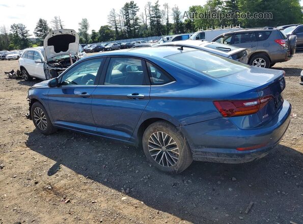 3VWC57BUXKM099348 2019 VOLKSWAGEN JETTA Blue Tył lewy