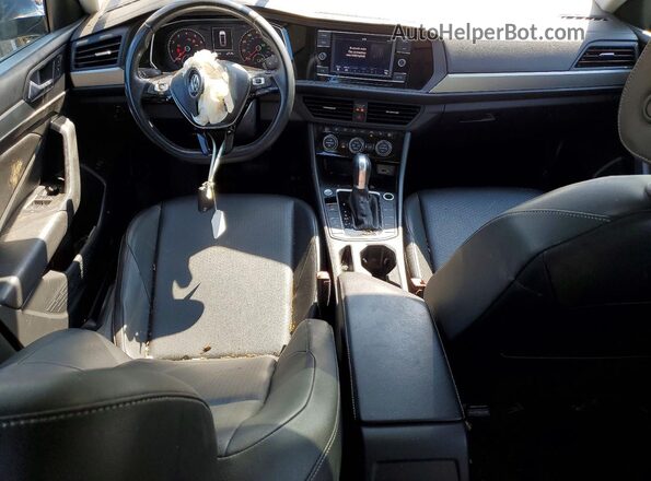 3VWC57BUXKM099348 2019 VOLKSWAGEN JETTA Blue Widok deski rozdzielczej
