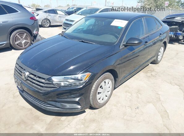 3VWC57BUXKM232190 2019 VOLKSWAGEN JETTA Black Vista tres cuartos delantera izquierda