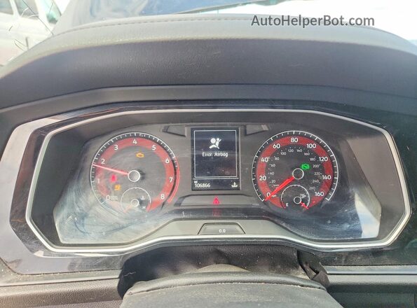 3VWC57BUXKM240063 2019 VOLKSWAGEN JETTA Черный Вид щитка приборов