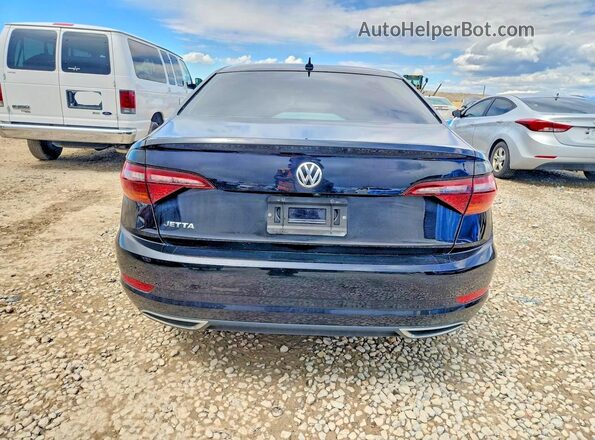 3VWC57BUXKM240063 2019 VOLKSWAGEN JETTA Черный Вид сзади