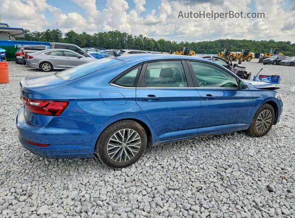 3VWC57BUXMM023633 2021 VOLKSWAGEN JETTA Blue Trasero derecho