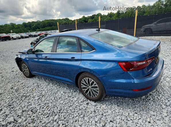 3VWC57BUXMM023633 2021 VOLKSWAGEN JETTA Blue Trasero izquierdo