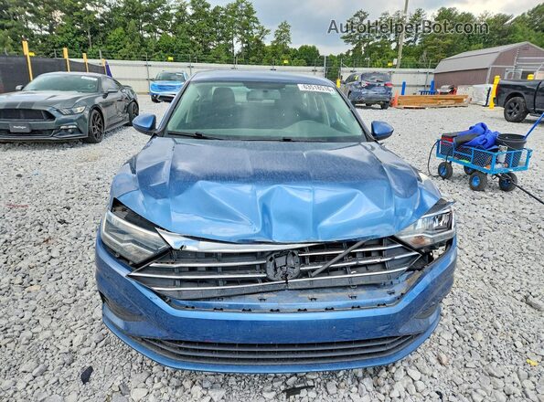 3VWC57BUXMM023633 2021 VOLKSWAGEN JETTA Blue Vista frontal