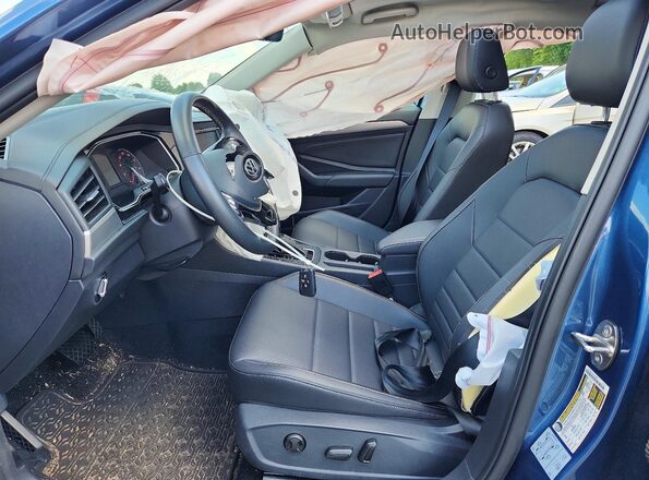3VWC57BUXMM097747 2021 VOLKSWAGEN JETTA Blue Vista interior delantera