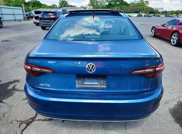 3VWC57BUXMM097747 2021 VOLKSWAGEN JETTA Blue Vista trasera