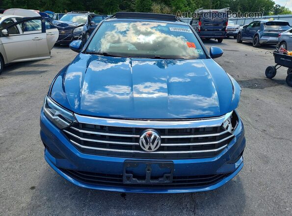 3VWC57BUXMM097747 2021 VOLKSWAGEN JETTA Blue Vista frontal