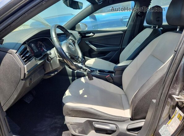 3VWCB7BU0KM161719 2019 VOLKSWAGEN JETTA Charcoal Vista interior delantera