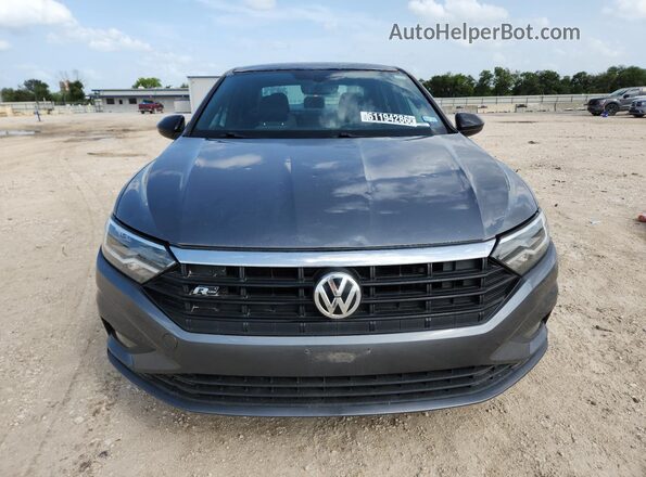3VWCB7BU0KM161719 2019 VOLKSWAGEN JETTA Charcoal Vista de la etiqueta del VIN