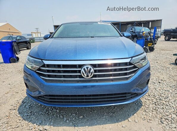 3VWCB7BU0KM210210 2019 VOLKSWAGEN JETTA Синий Вид спереди