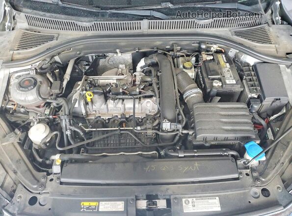 3VWCB7BU1LM002063 2020 VOLKSWAGEN JETTA Серый Вид задней части салона