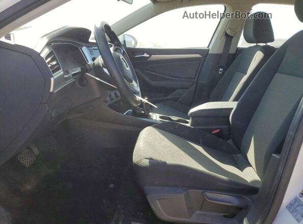 3VWCB7BU1LM009420 2020 VOLKSWAGEN JETTA Белый Вид салона спереди