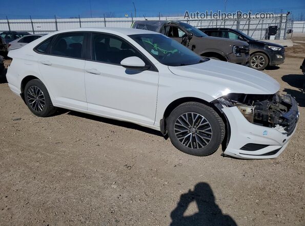 3VWCB7BU1LM009420 2020 VOLKSWAGEN JETTA Белый Передняя правая четверть
