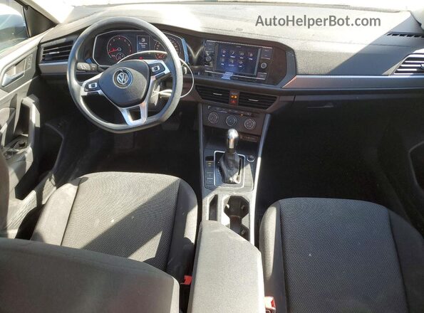3VWCB7BU1LM009420 2020 VOLKSWAGEN JETTA Белый Вид панели приборов