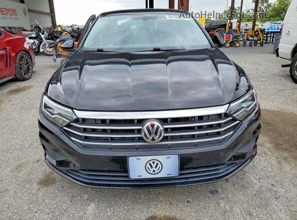 3VWCB7BU2KM174505 2019 VOLKSWAGEN JETTA Черный Вид спереди