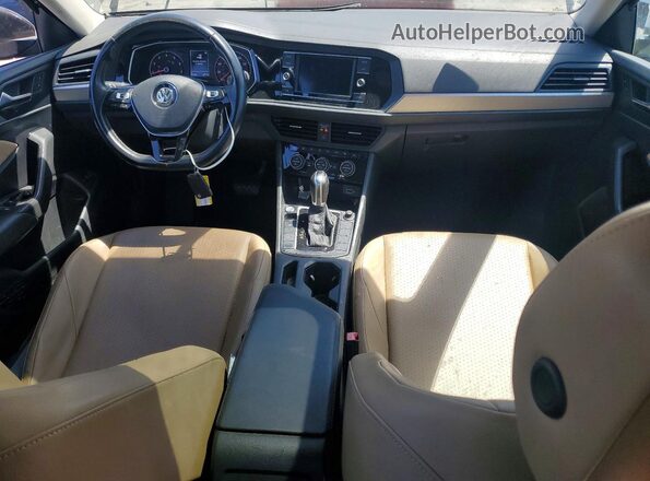 3VWCB7BU2KM212962 2019 VOLKSWAGEN JETTA Black Առջևի վահանակի տեսք