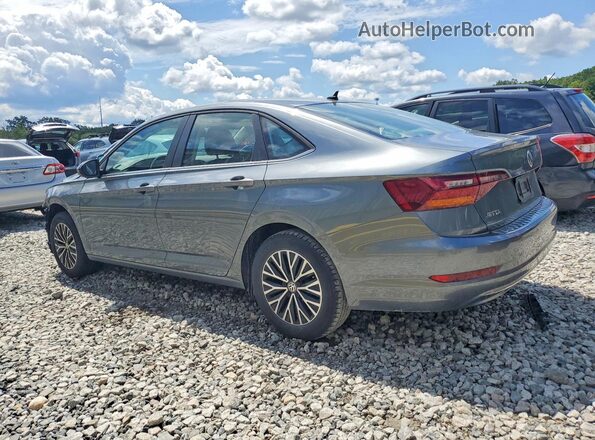 3VWCB7BU2KM232628 2019 VOLKSWAGEN JETTA Серый Задняя левая четверть