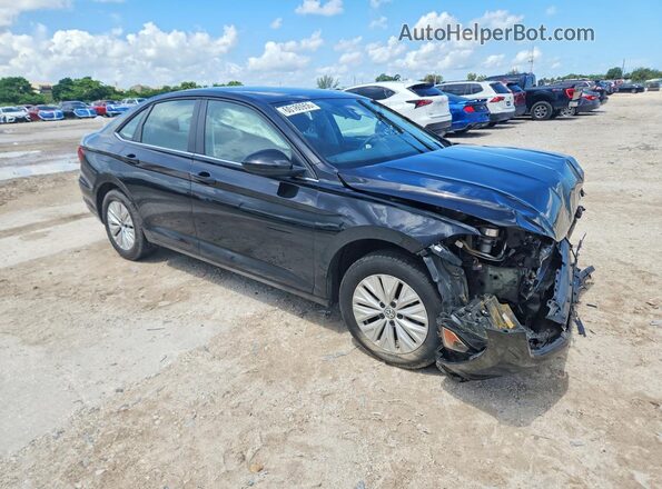 3VWCB7BU2KM239059 2019 VOLKSWAGEN JETTA Black Передня права чверть