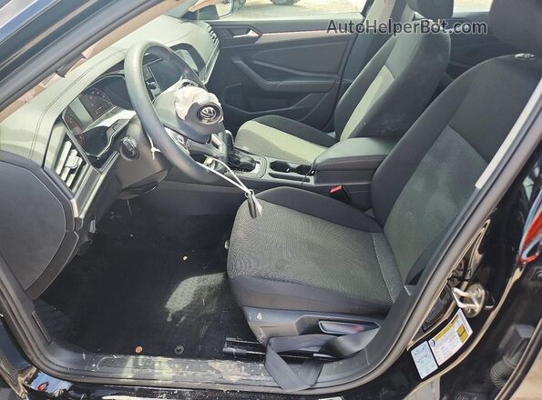 3VWCB7BU2KM239059 2019 VOLKSWAGEN JETTA Black Вид салону спереду