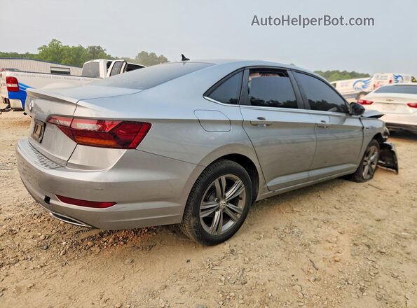 3VWCB7BU2KM267590 2019 VOLKSWAGEN JETTA Серебряный Задняя правая четверть