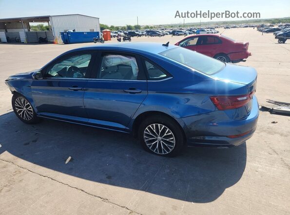 3VWCB7BU2LM009023 2020 VOLKSWAGEN JETTA Blue Задня ліва чверть