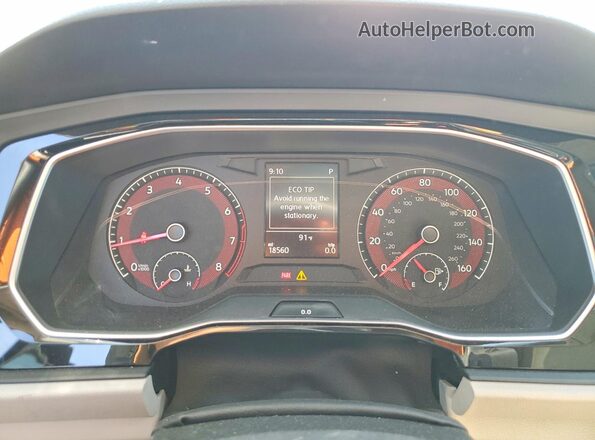 3VWCB7BU2LM023911 2020 VOLKSWAGEN JETTA Black Vista del cuadro de instrumentos