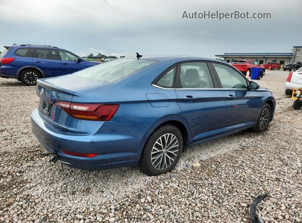 3VWCB7BU3KM201310 2019 VOLKSWAGEN JETTA Blue Tył prawy