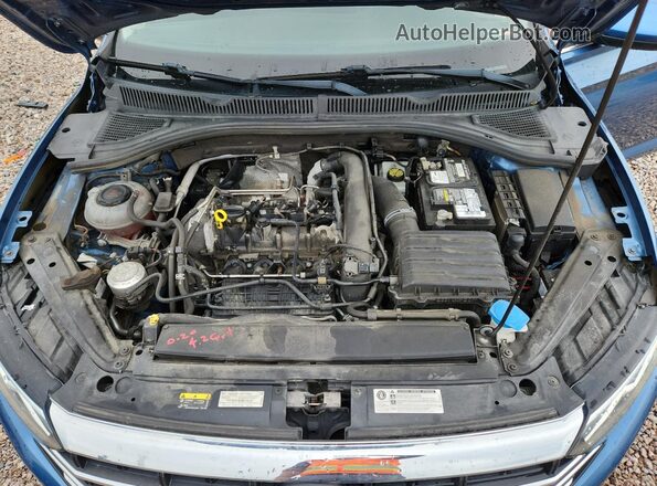 3VWCB7BU3KM201310 2019 VOLKSWAGEN JETTA Blue Widok wnętrza z tyłu