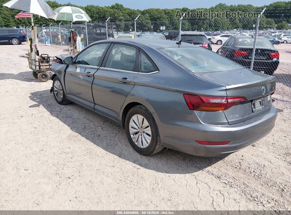 3VWCB7BU3KM212677 2019 VOLKSWAGEN JETTA Gray Задня ліва чверть