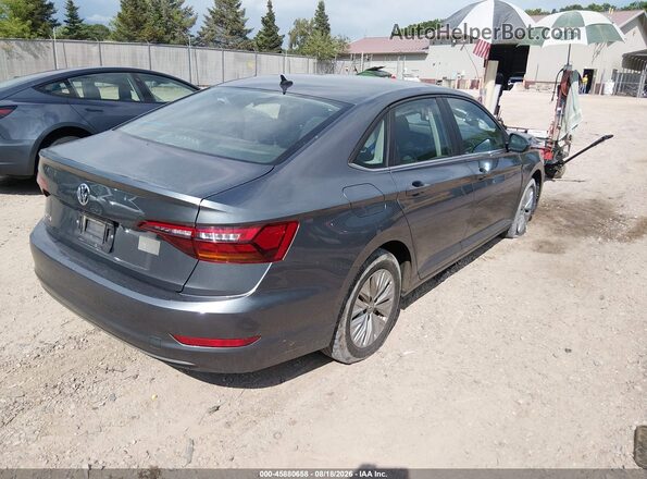 3VWCB7BU3KM212677 2019 VOLKSWAGEN JETTA Gray Задня права чверть
