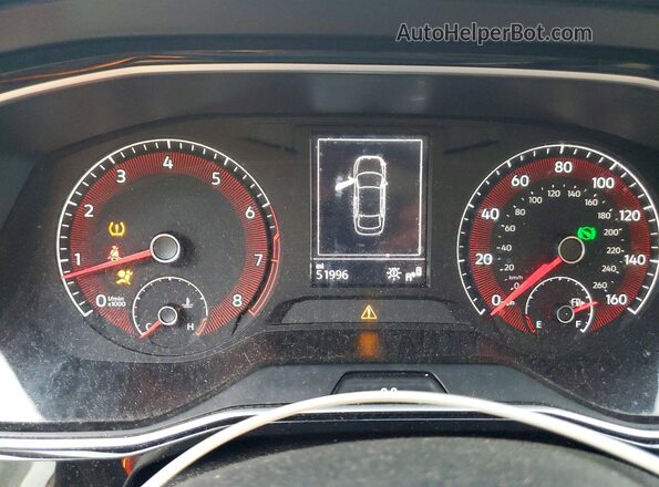 3VWCB7BU3LM065665 2020 VOLKSWAGEN JETTA White Вид щитка приладів