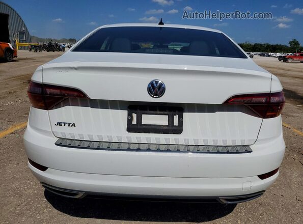 3VWCB7BU4KM223803 2019 VOLKSWAGEN JETTA White უკანა ხედი