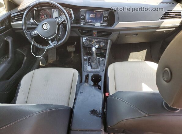 3VWCB7BU4KM223803 2019 VOLKSWAGEN JETTA White წინა პანელის ხედი