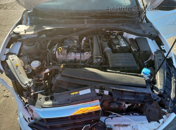 3VWCB7BU4KM248944 2019 VOLKSWAGEN JETTA Белый Вид задней части салона