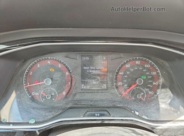 3VWCB7BU4LM004776 2020 VOLKSWAGEN JETTA Silver Instrument cluster view