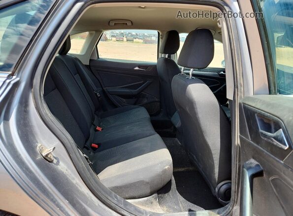 3VWCB7BU4LM004776 2020 VOLKSWAGEN JETTA Silver Rear seats view
