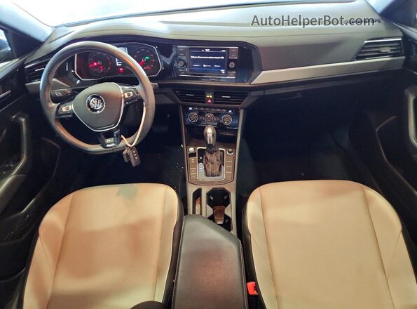3VWCB7BU4LM045103 2020 VOLKSWAGEN JETTA Черный Вид панели приборов