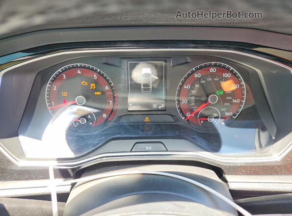 3VWCB7BU4LM065433 2020 VOLKSWAGEN JETTA White Vista del cuadro de instrumentos
