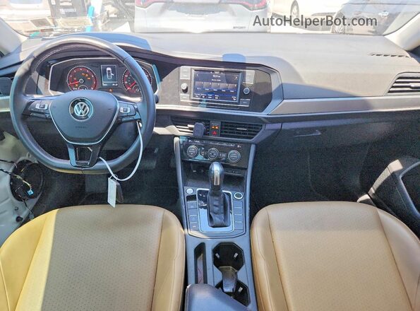 3VWCB7BU4LM065433 2020 VOLKSWAGEN JETTA White Vista del salpicadero