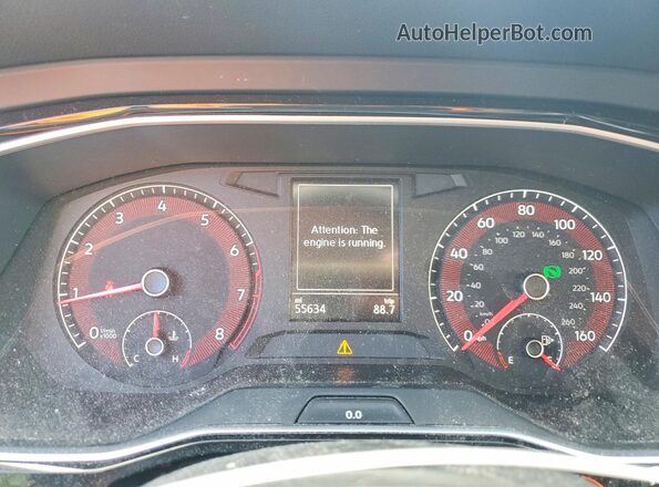 3VWCB7BU4LM067571 2020 VOLKSWAGEN JETTA Silver Вид щитка приладів