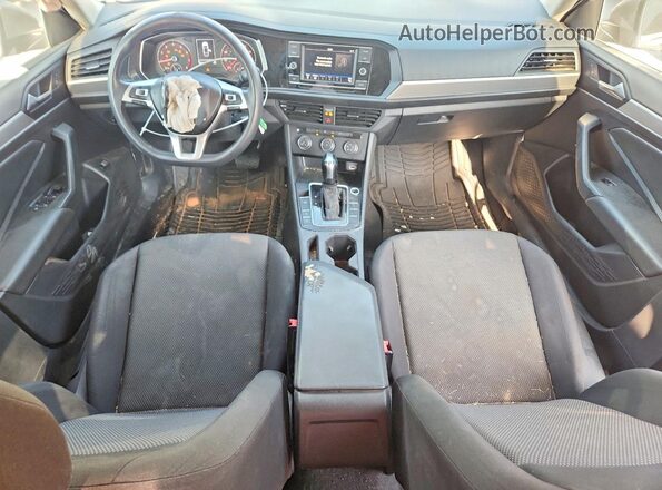 3VWCB7BU5KM201521 2019 VOLKSWAGEN JETTA Silver Widok deski rozdzielczej