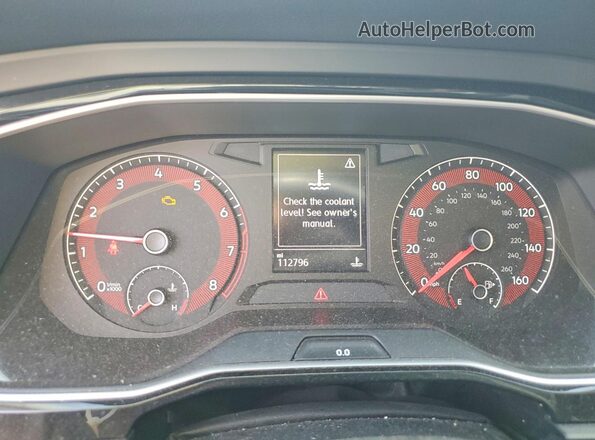 3VWCB7BU5KM246166 2019 VOLKSWAGEN JETTA Black Սարքավորումների վահանակի տեսք