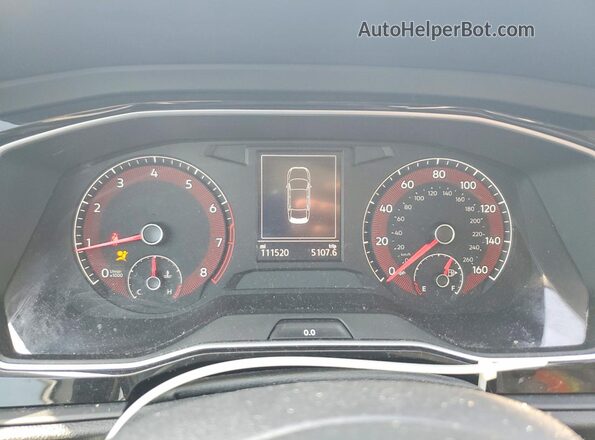 3VWCB7BU5LM072536 2020 VOLKSWAGEN JETTA White Vista del cuadro de instrumentos