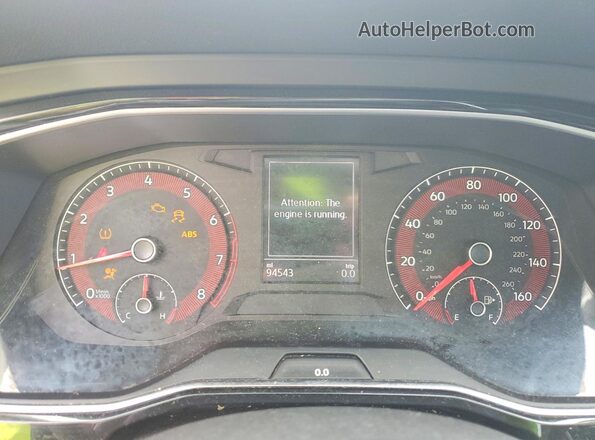3VWCB7BU6KM179447 2019 VOLKSWAGEN JETTA Silver Սարքավորումների վահանակի տեսք