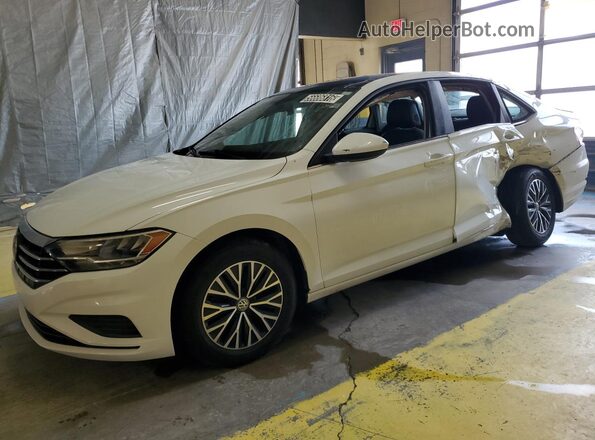 3VWCB7BU6KM238836 2019 VOLKSWAGEN JETTA White Вид наклейки з VIN-кодом