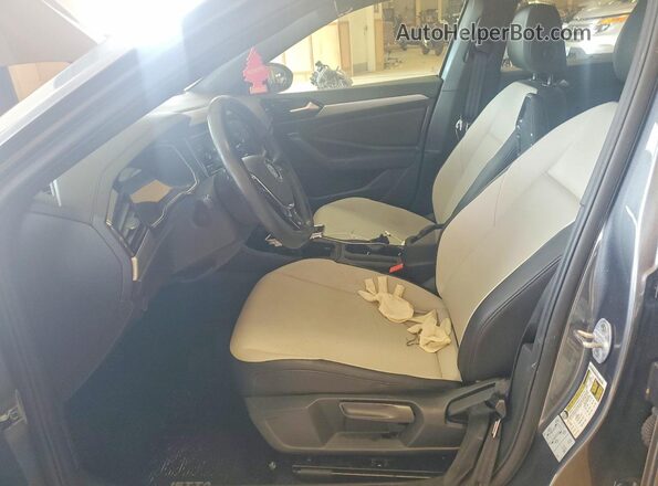 3VWCB7BU6LM025841 2020 VOLKSWAGEN JETTA Gray Widok wnętrza z przodu