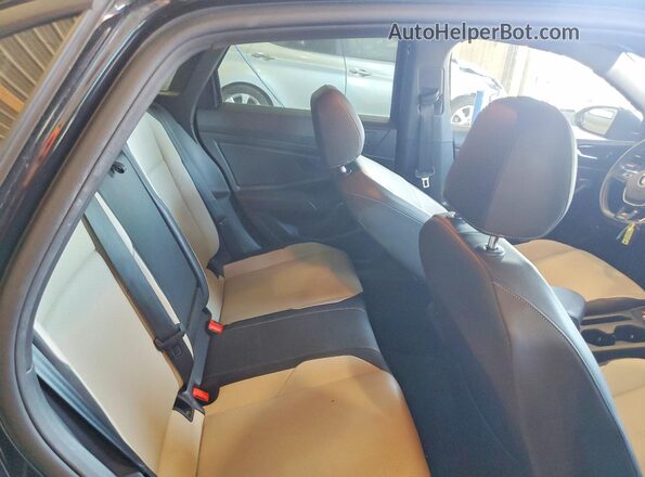 3VWCB7BU6LM037763 2020 VOLKSWAGEN JETTA Black Вид задніх сидінь