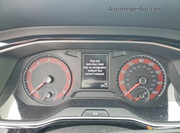 3VWCB7BU6LM076465 2020 VOLKSWAGEN JETTA Black Սարքավորումների վահանակի տեսք